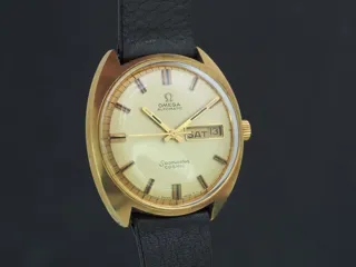 Omega Seamaster Cosmic 166.036 Gold-plated Golden