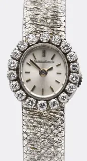 Jaeger-LeCoultre 18k white gold Silver