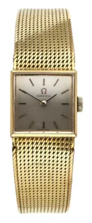 Omega 8108 843112 18k yellow gold Silver