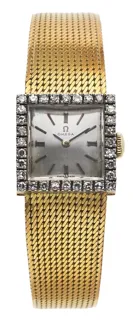 Omega 538857 18ct yellow & white gold Silver