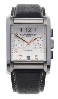 Baume & Mercier Hampton MOA10029 37mm Stainless steel Silver