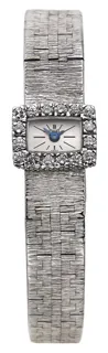 Piaget 1304 A6 18k white gold Silver