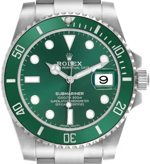 Rolex Submariner Hulk 116610LV Stainless steel Green