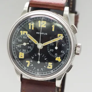 Benrus Chronograph 37mm Stahl