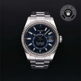 Rolex Sky-Dweller 326934 Stainless steel Blue