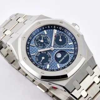 Audemars Piguet Royal Oak Perpetual Calendar 26574ST.OO.1220ST.03 41mm Stainless steel Blue