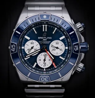 Breitling Chronomat AB0136161C1A1 44mm Stainless steel Blue