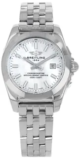 Breitling Galactic W72348 29mm Stainless steel White