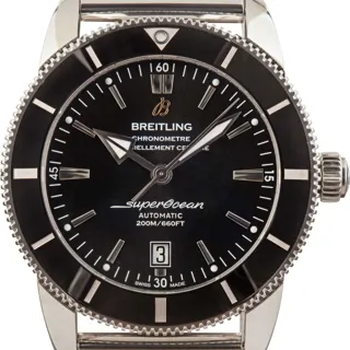 Breitling superoc AB202012/BF74 46mm Stainless steel Black