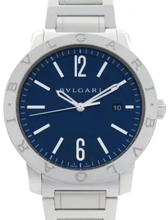 Bulgari Bulgari Bulgari BB41 S 41mm Stainless steel Blue