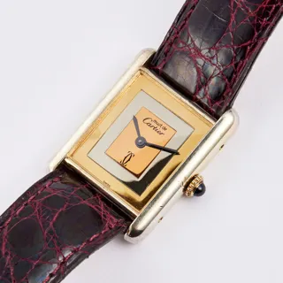 Cartier Vintage Must de Cartier 615484 Silver Silver and Golden