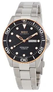 Mido Ocean Star M042.430.21.051.00 42.5mm Stainless steel Black