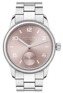 NOMOS Club Sport Neomatik 756 34mm Stainless steel Pink