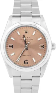 Rolex Air King 14000 Stainless steel Salmon