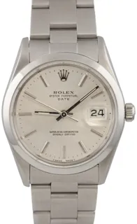 Rolex Date 15000 Stainless steel Silver