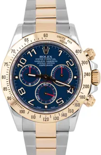 Rolex Daytona Cosmograph 116523 Stainless steel Blue Racing