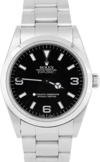 Rolex Explorer I 114270 Stainless steel Black