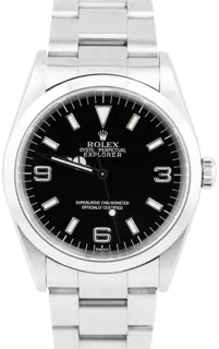 Rolex Explorer I 14270 Stainless steel Black