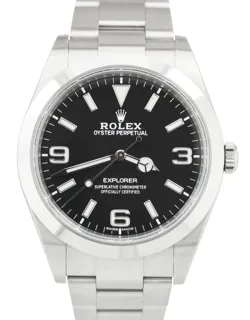 Rolex Explorer I 214270 Stainless steel Black