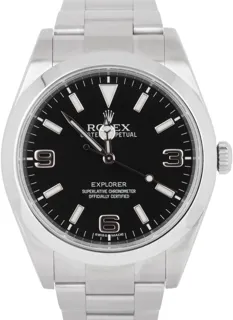 Rolex Explorer I 214270 Stainless steel Black