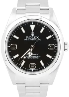 Rolex Explorer I 214270 39mm Stainless steel Black