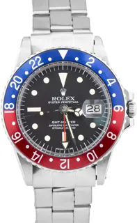 Rolex GMT-Master Pepsi 1675 Stainless steel Black