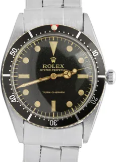 Rolex Oyster 6202 Stainless steel Black