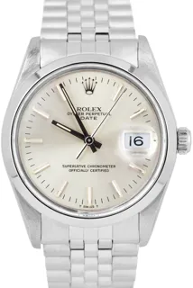 Rolex Oyster Perpetual Date 15000 Stainless steel Silver