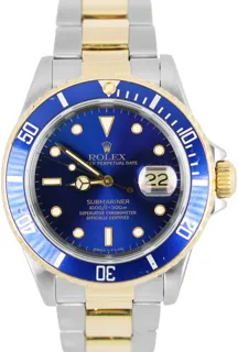 Rolex Submariner 16613LB Stainless steel Blue