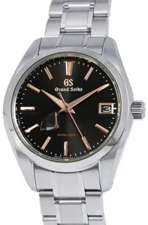 Seiko Grand Seiko SBGA401 41mm Stainless steel Black