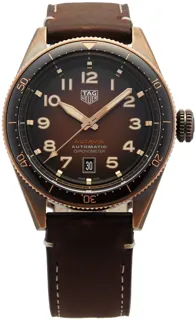 TAG Heuer Autavia WBE5191.FC8276 Bronze and Stainless steel Brown