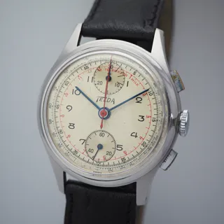 Telda Chronograph Vintage 35.5mm Stahl