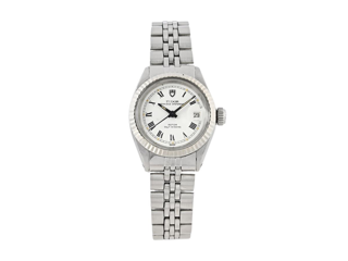 Tudor Prince Date 92414 White gold and Stainless steel