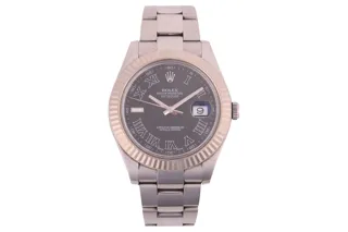 Rolex Datejust 41 116334 41mm Stainless steel Black