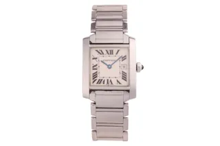 Cartier Tank Française 2465 | Stainless steel