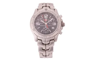 TAG Heuer LINK Chronograph CT1111 Stainless steel Black