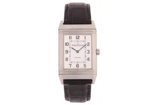 Jaeger-LeCoultre Reverso 252.86 Stainless steel Silver and White