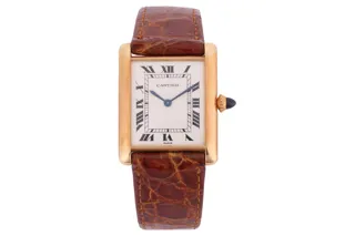 Cartier Tank Louis 7436 18k yellow gold White