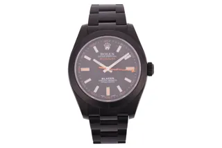 Rolex Milgauss 116400GV Stainless steel and PVD Black