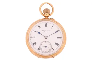 J.W. Benson 18k yellow gold White