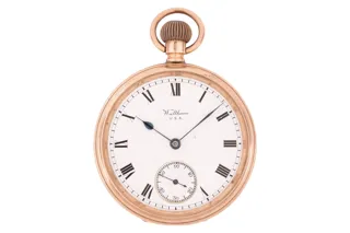 Waltham Watch Company 9ct Gold White