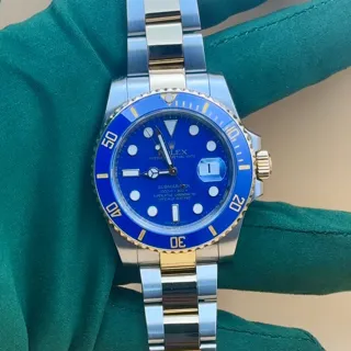 Rolex Submariner 116613LB-0005 40mm Yellow gold and Stainless steel Blue