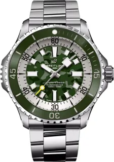 Breitling superoc E10379D31L1E1 46mm Titanium Green Camouflage