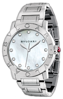 Bulgari Bvlgari Bvlgari 101975 BBL37WSS/12 Stainless steel White