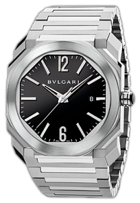 Bulgari Octo 102031 BGO41BSSD Stainless steel Black