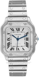 Cartier Santos de Cartier W4SA0005 Stainless steel Silver