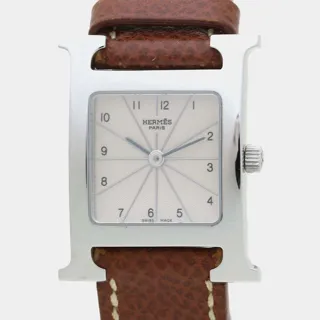 Hermès Heure H HH1.210 Silver$Stainless Steel