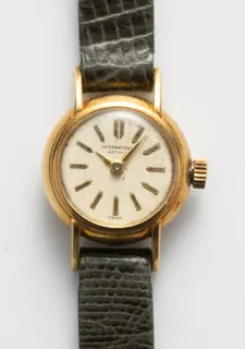 IWC 16mm 18k Gold Cream