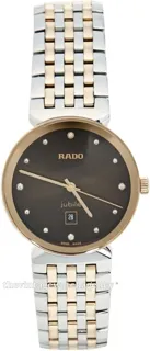 Rado Florence R48913763 rose gold colored steel brown