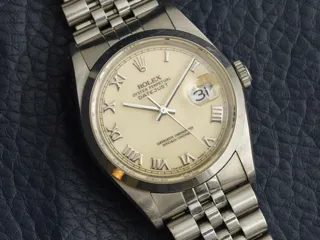 Rolex Datejust 16200 Stainless steel Cream